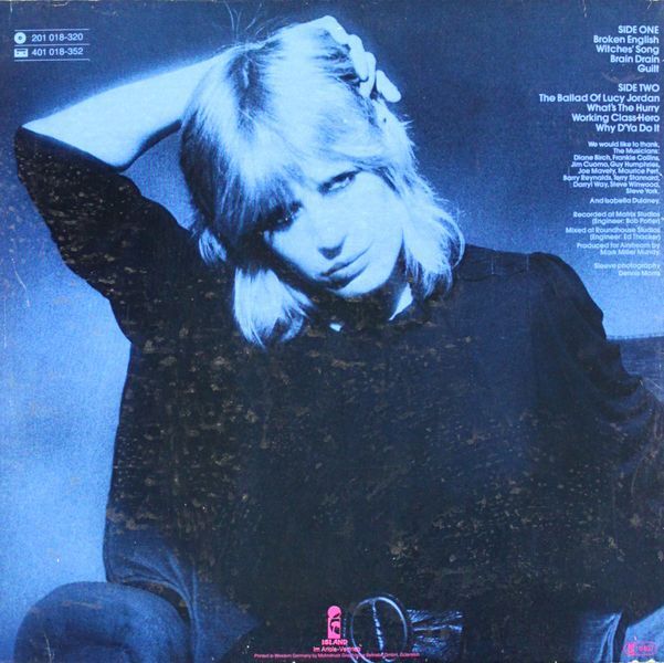 Marianne Faithfull - Broken English b96-951 фото