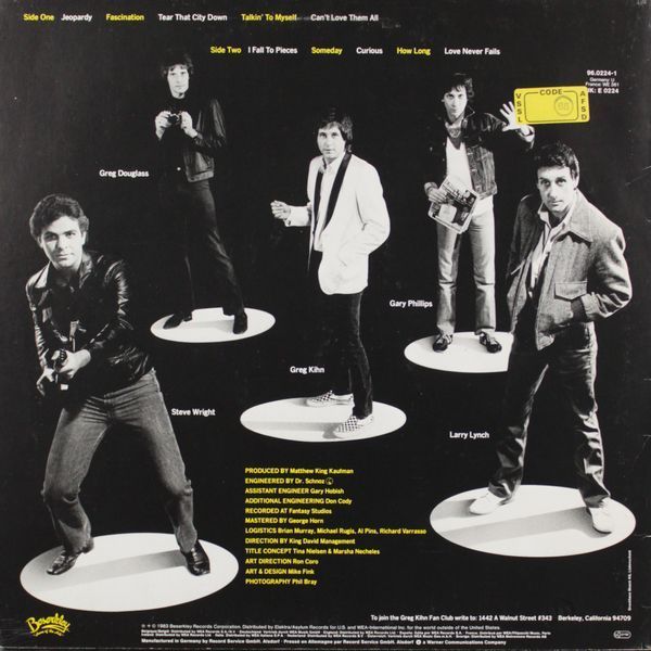Greg Kihn Band - Kihnspiracy c01-ab8 фото