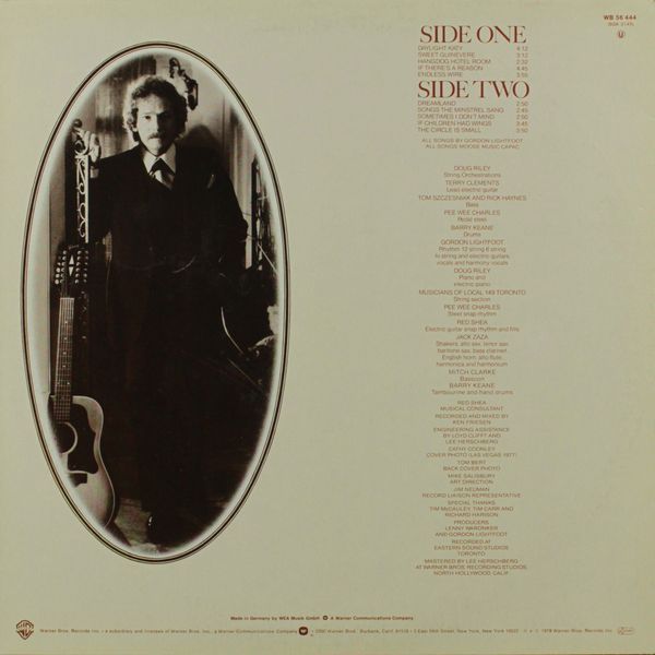 Gordon Lightfoot - Endless Wire 7i2-cc2 фото