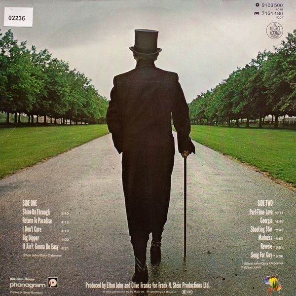 Elton John - A Single Man aba-608 фото