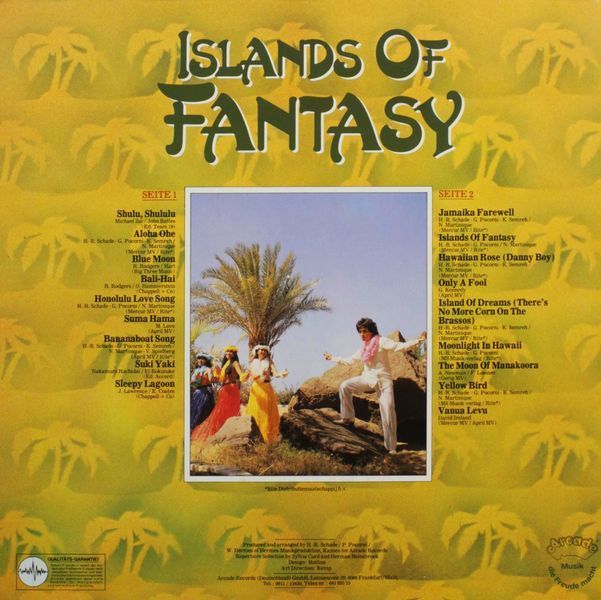 Vanua Levu - Islands Of Fantasy (Songs Of Sunshine And Romance By Vanua Levu) 26c-173 фото