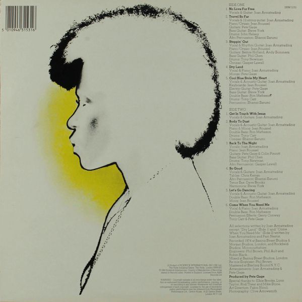 Joan Armatrading - Back To The Night 6c8-75b фото