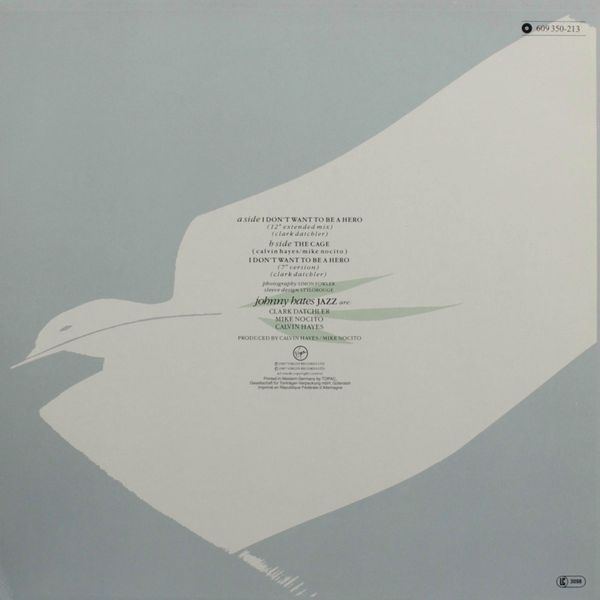 Johnny Hates Jazz - I Don't Want To Be A Hero 970-0bi фото