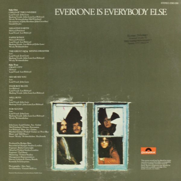 Barclay James Harvest - Everyone Is Everybody Else 983-9a4 фото